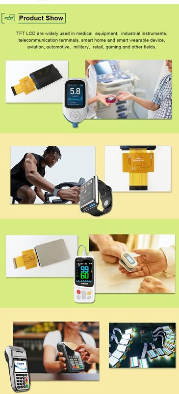 Polcd 2.4 بوصة MCU واجهة TFT شاشة تشغيل IC ST7789V2 240x320 دقة 2.4 بوصة TFT وحدات LCD