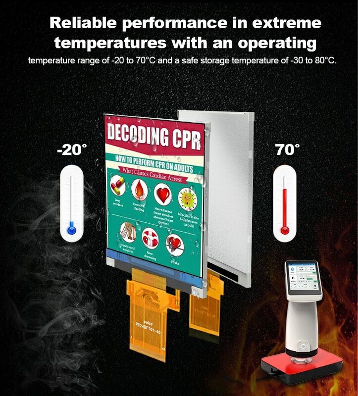 Polcd 2.4 بوصة LCM Module Transflective SPI MCU لحام 20pin دقة 240x320 شاشة LCD TFT
