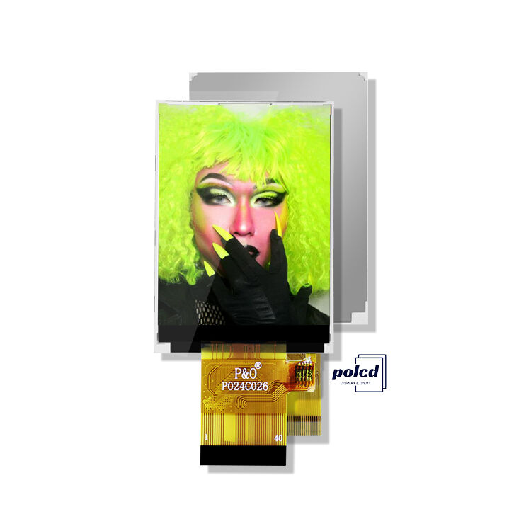 شاشة عرض تعمل باللمس LCD Polcd 3.3V LCM، شاشة LCD مقاس 2.4 بوصة