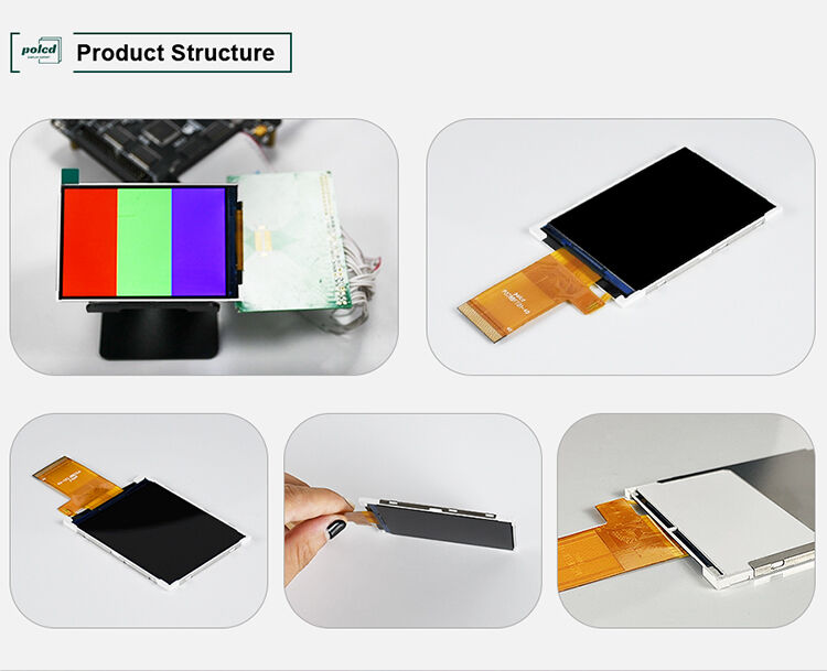 Polcd 240x320 2.8' شاشة ملونة ST7789T3 Ic وحدة LCD العاكسة 2.8 بوصة شاشة TFT
