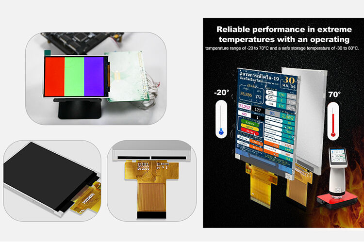 Polcd 12 O'CLOCK 3.2 بوصة شاشة TFT ILI9341V TFT وحدات LCD 240x320