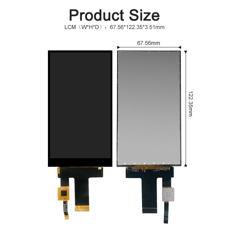 Pocld 5 بوصة شاشة LCM 720 * 1280 دقة لوحة لمسة سعة واجهة MIPI 30pin TFT شاشة LCD