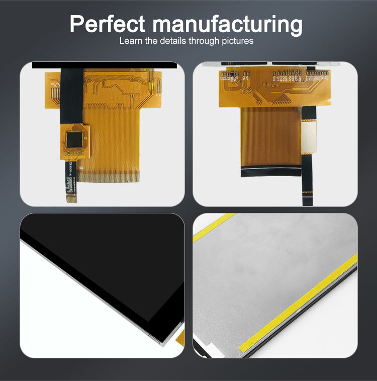 Polcd 3.97 بوصة 480 * 800 دقة 50pin واجهة MCU عالية الوضوح وحدة عرض LCD TFT