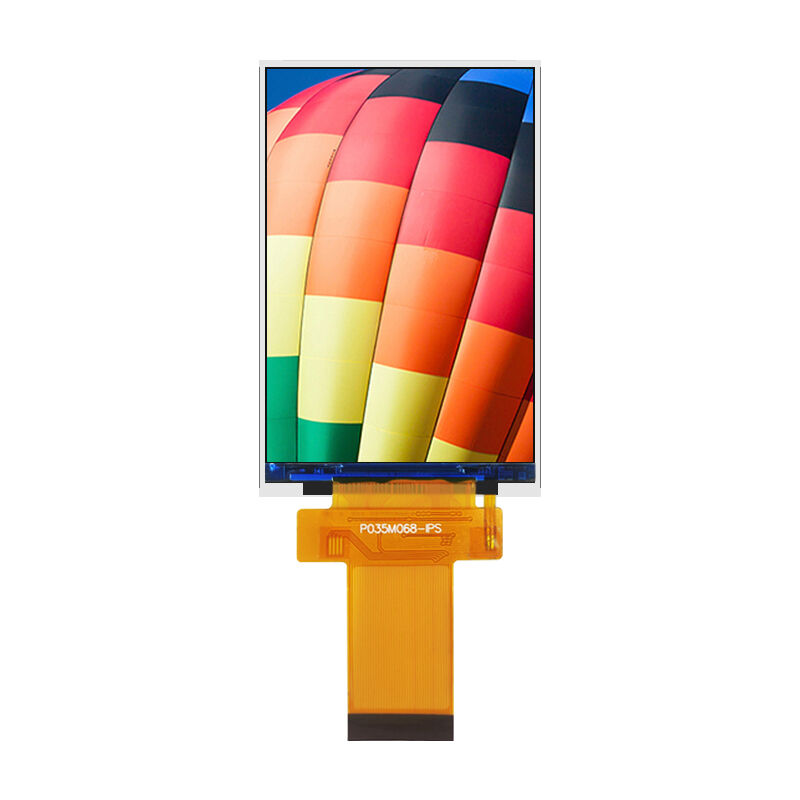 وحدات لوحة TFT-LCD ملونة سعوية تعمل باللمس مقاس 3.5 بوصة بدقة 320 × 480 وزاوية رؤية IPS من Polcd