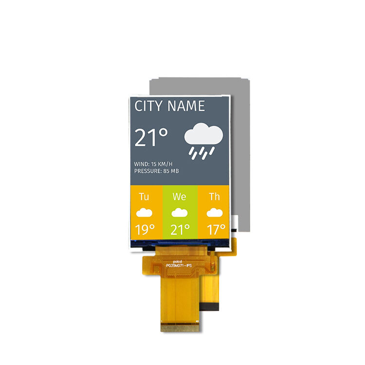 شاشة LCD من نوع Polcd مقاس 3.5 بوصة بدقة 320*480 IPS ووحدة عرض TFT LCD للكاميرا