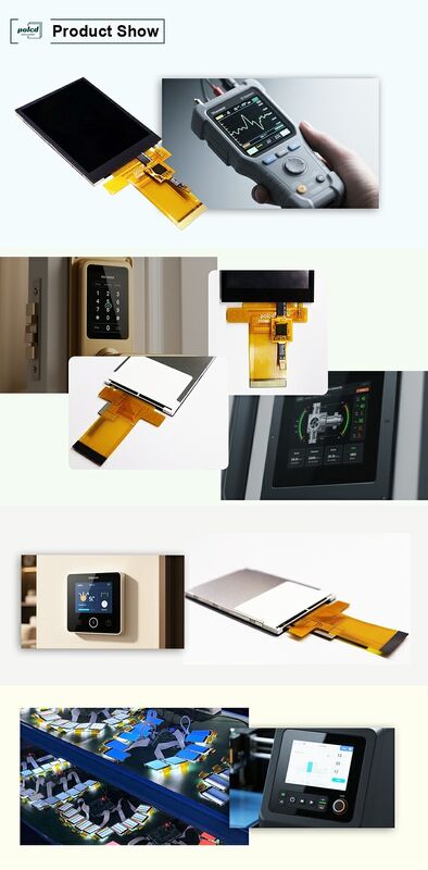 Polcd Custom Industrial 2.8 بوصة لوحة عرض RGB مقاومة للماء وحدات LCD TFT سعة مع شاشة لمسة