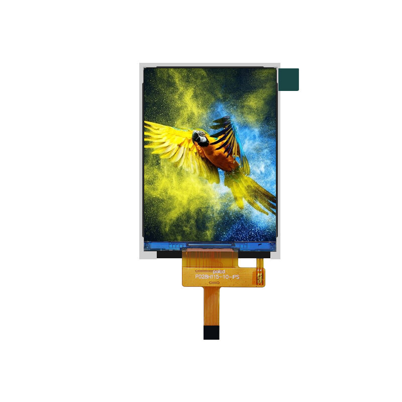 Polcd 2.8 '' TFT LCD تخصيص لوحة اللون شاشة 240 * 320 دقة 260 نيت شاشة IPS LCD