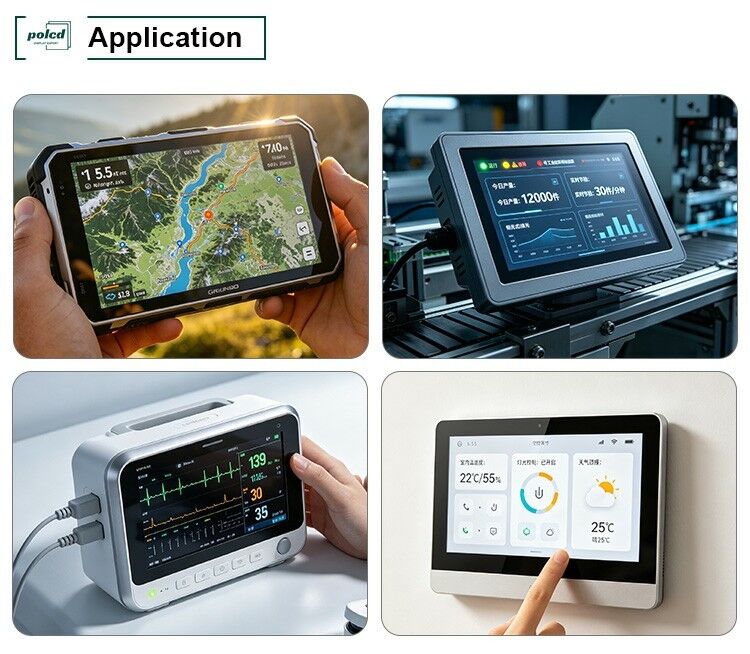 Polcd 7 بوصة متعدد الوظائف لوحة سائق LCD عالمية لوحة تحكم ميني H-D-M-I للوحة LCD TFT 1024x600