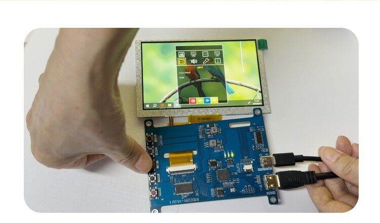 Polcd 4.3 5 بوصة لوحة تشغيل LCD عالمية HD-MI لوحة تحكم USB RTD2281 لوحدة عرض LCD TFT