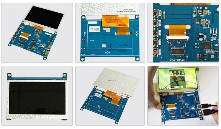 Polcd 4.3 5 بوصة لوحة تشغيل LCD عالمية HD-MI لوحة تحكم USB RTD2281 لوحدة عرض LCD TFT