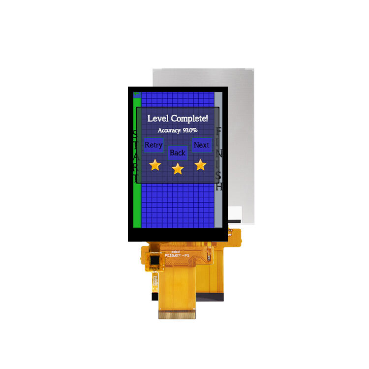 Polcd ILI9488 محرك 320x480 3.5 بوصة SPI سعة لمسة LCD IPS شاشة TFT للمنتجات الإلكترونية