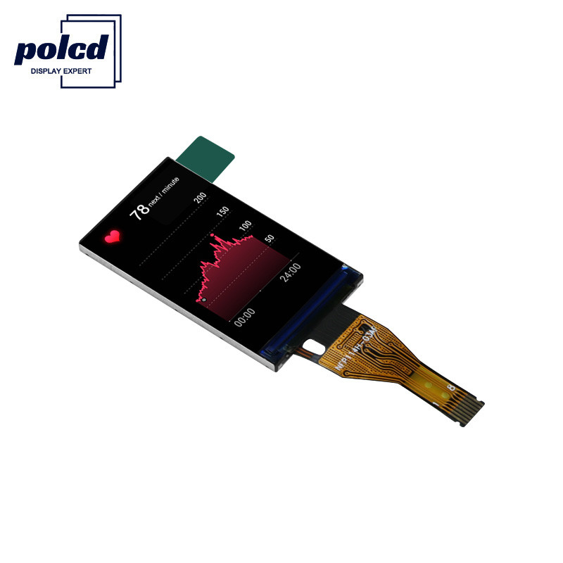 دقة Polcd 135X240 Ips St7789v 1.14 بوصة 262K شاشة عرض LCD صغيرة 8 دبوس