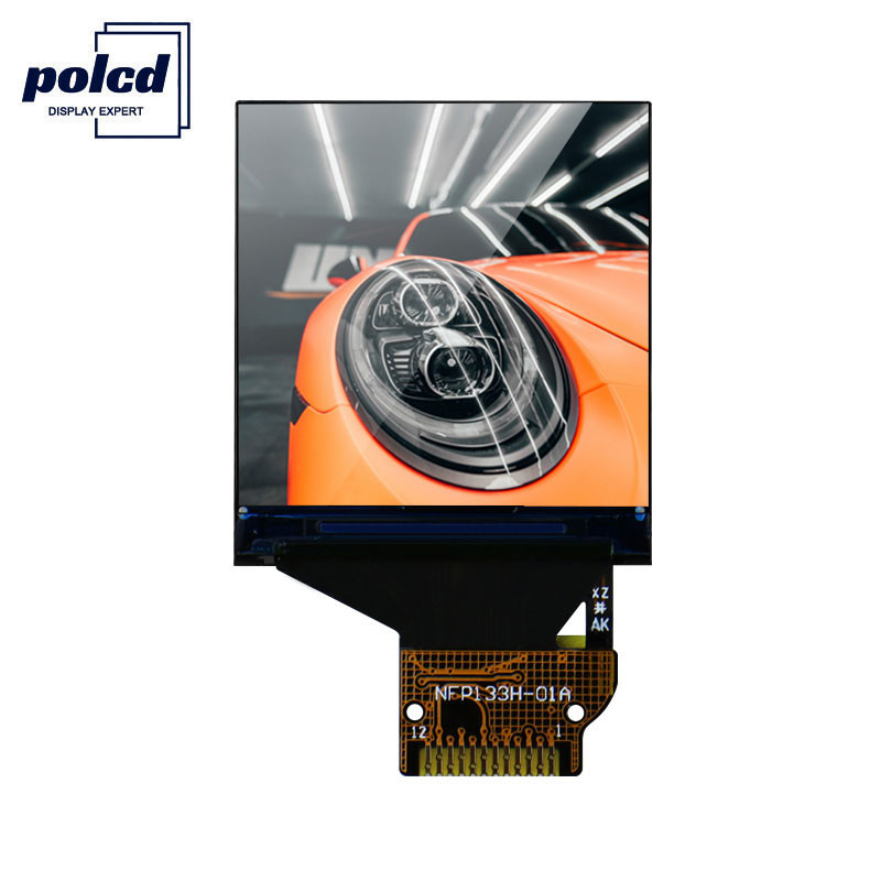 شاشة LCD 1.33 بوصة 12 دبوس 4 سلك Ips 240x240 ST7789V RGB شريط عمودي