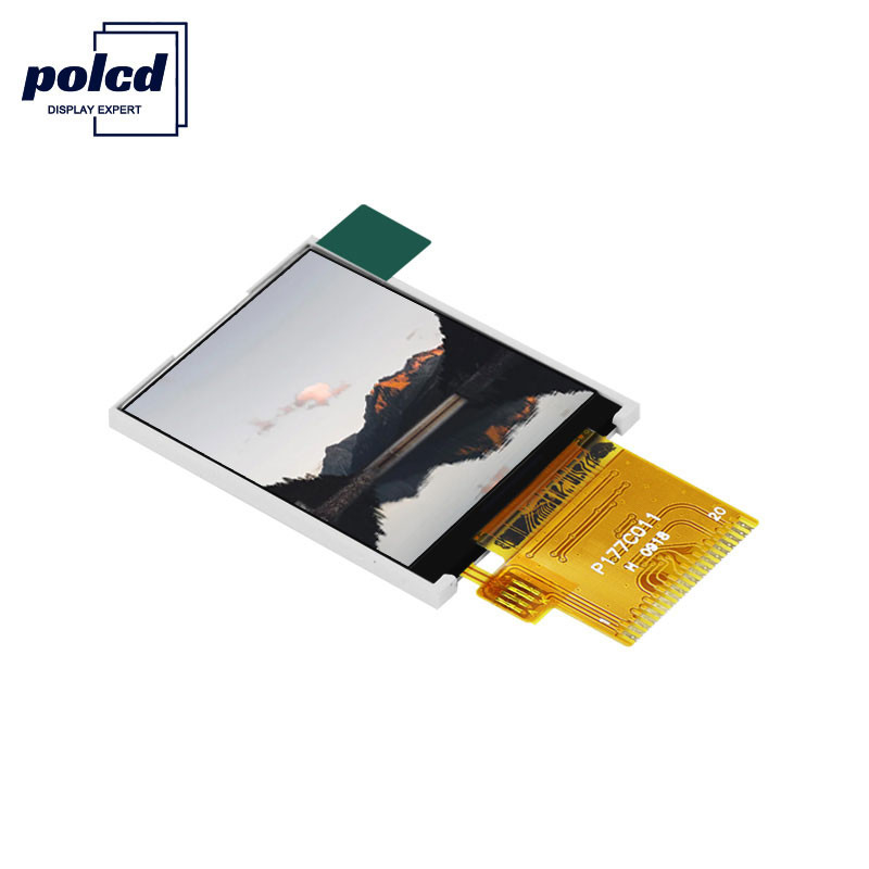 Polcd 1.77 Inch Tft 128 * 160 Color 262K Rgb Lcd Display أسود عادي