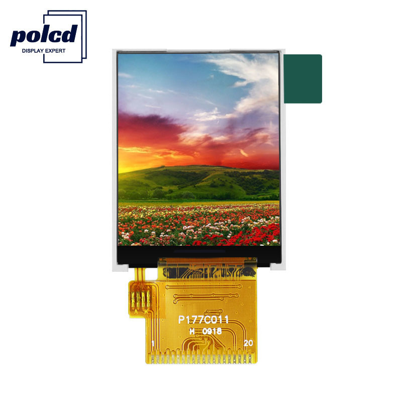 دقة Polcd 128 * 160 1.77 شاشة TFT Lcd ST7735S TFT LCD لأغراض تجارية