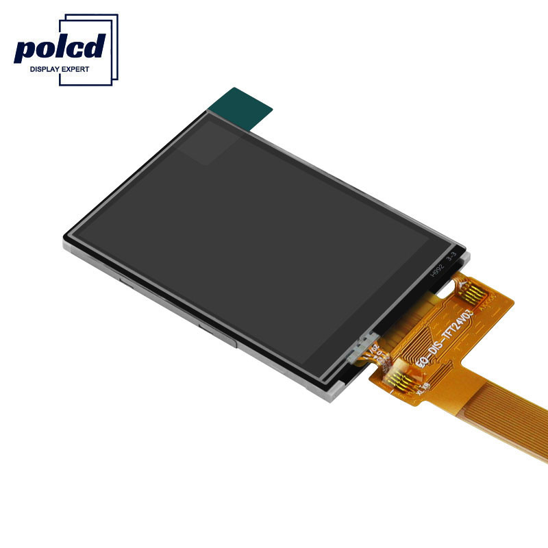 Polcd 8080 MCU 8 Bits 2.4 Inch Tft Lcd ISO9001 240x320 Lcd لأغراض تجارية