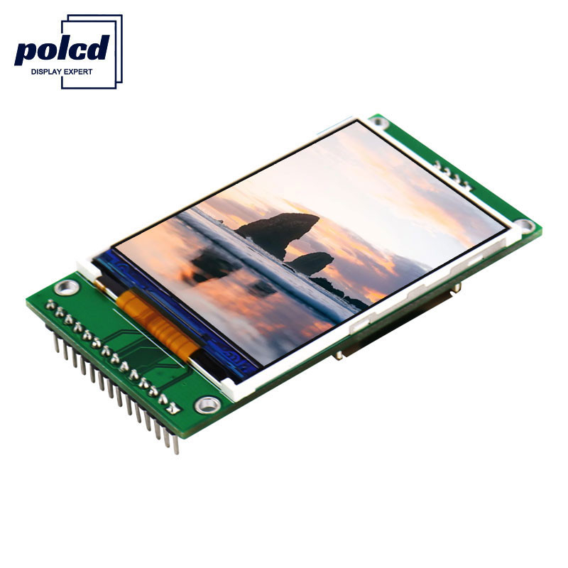 Polcd 240X320 2.4 بوصة Tft تعمل باللمس 260 Nit LCD لوحة اللمس ST7789V2