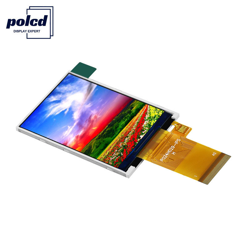 Polcd ST7789V MCU 8 بت شاشة LCD 2.4 بوصة IPS TFT للشاشة التجارية