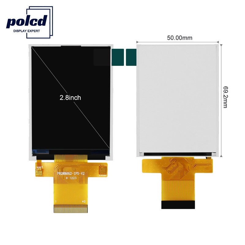 شاشة Polcd 4 أسلاك ST7789V IPS TFT LCD 2.8 Spi Tft وحدة 240X320 بكسل