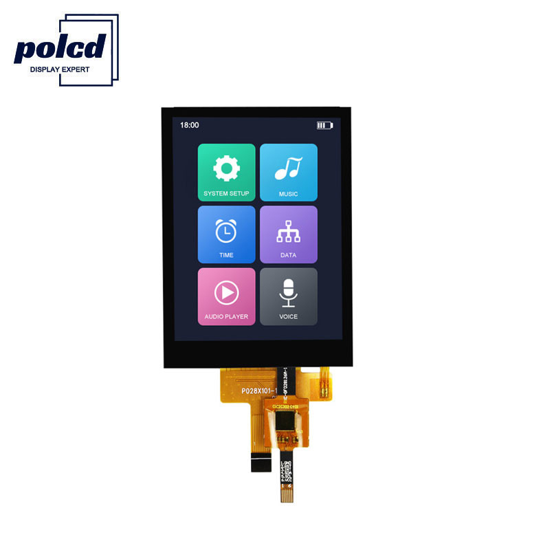 Polcd 4 Wire SPI ST7789V 2.8 Inch Ips Screen RoHS TFT شاشة تعمل باللمس للمنزل