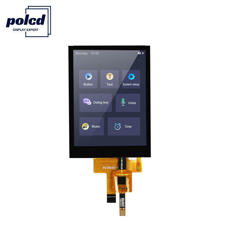 Polcd 12 0'CLOCK View Angle LCD Touch Panel 240X320 2.8 Tft Shield Raspberry Pi