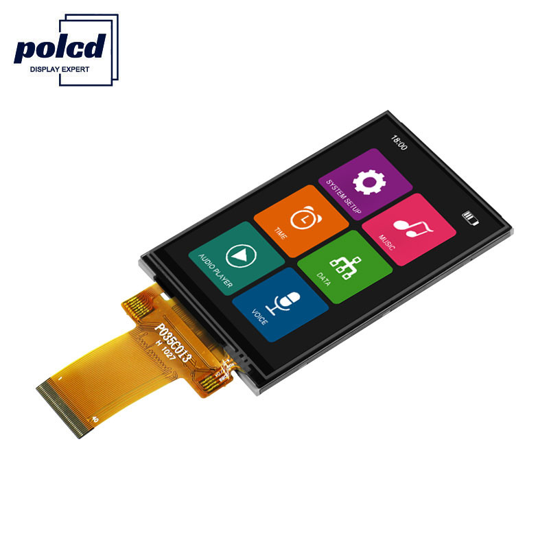 Polcd ILI9488 3.5 Tft Lcd Shield 8080 MCU 16 Bit TFT شاشة تعمل باللمس مقاومة