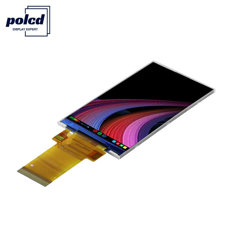 Polcd 250 Nit 3.5 بوصة تعمل باللمس بالسعة ILI9488 شاشة تعمل باللمس Tft Lcd