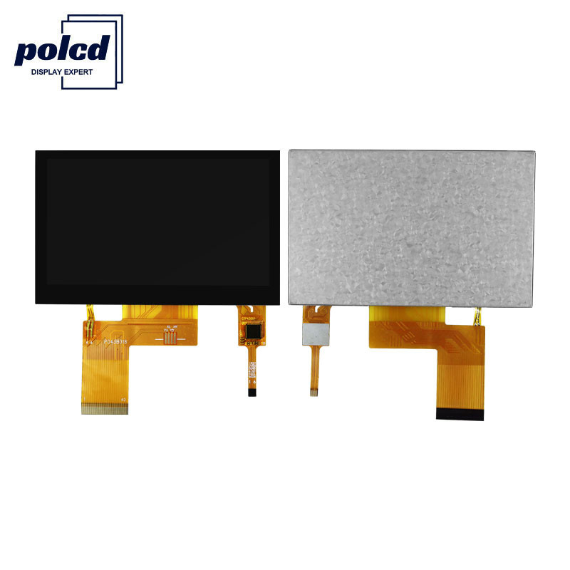 Polcd Colour 262k 4.3 Inch Tft Lcd Display ST7262E43 Rgb Tft Display ISO9001