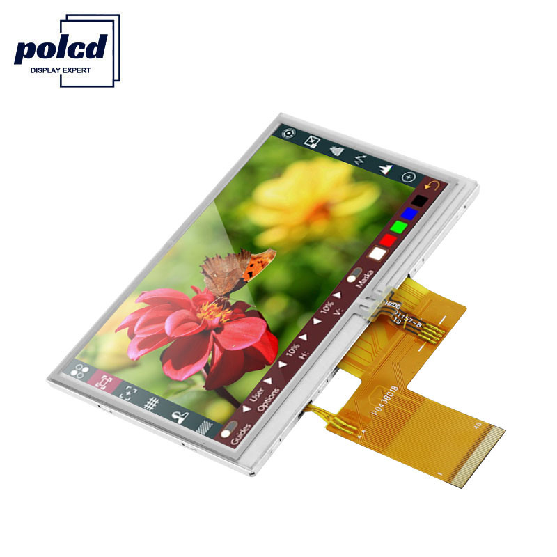 Polcd ST7262E43 4.3 بوصة Tft Lcd Module 280 40Pin شاشة LCD في الداخل