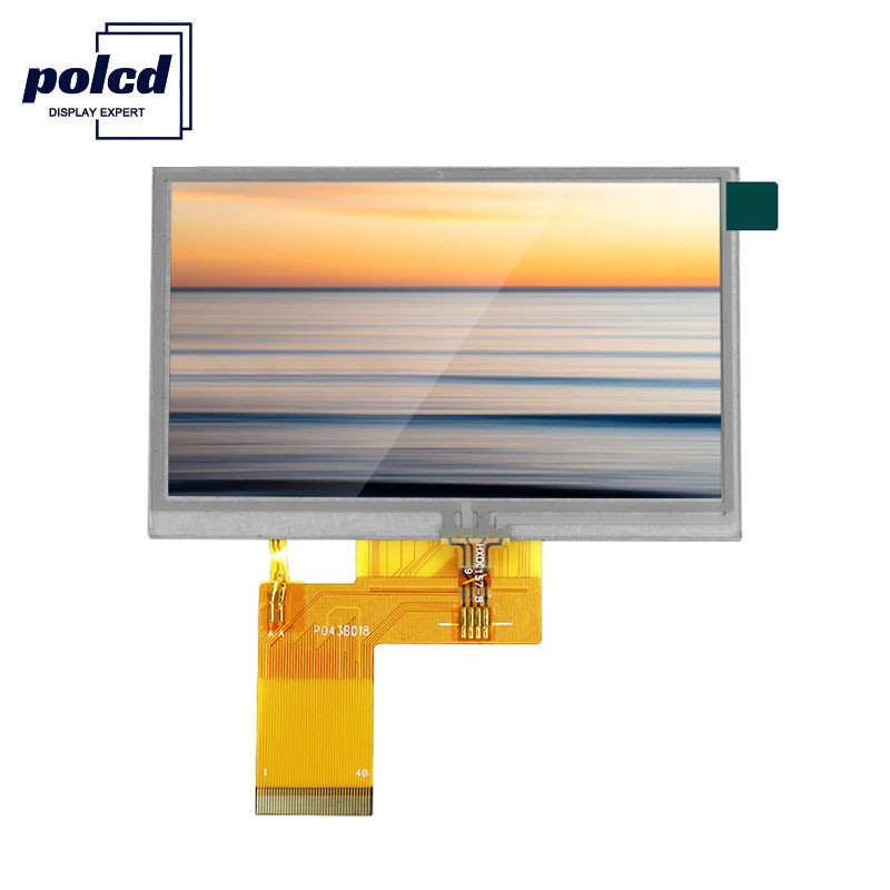 Polcd ST7262E43 4.3 بوصة Hdmi Lcd 800x480 تعمل باللمس لوحة RGB 24 بت