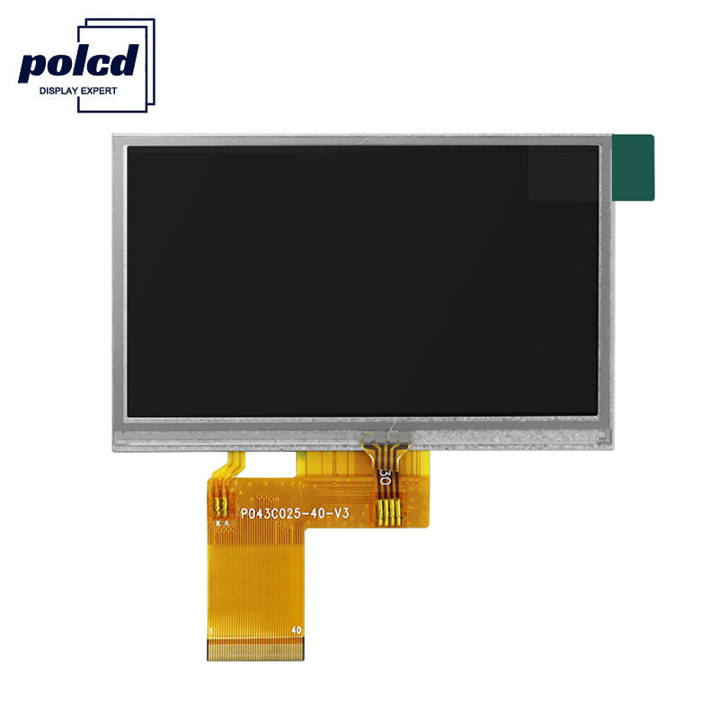 Polcd ST7262E43 4.3 بوصة شاشة LCD 480X272 شاشة تعمل باللمس Lcd 6 O'Clock