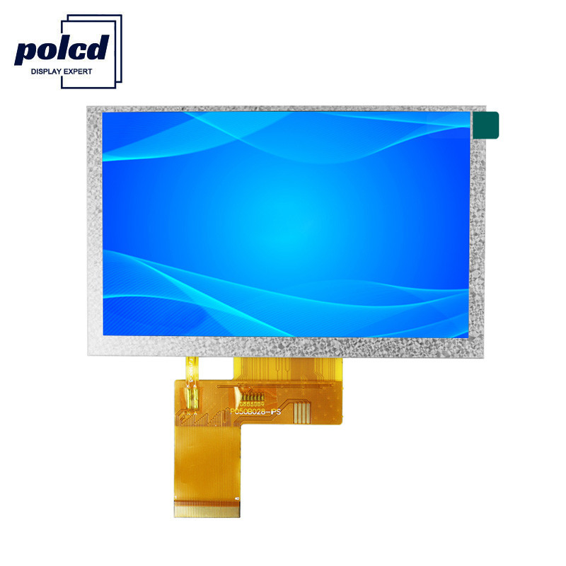 شاشة تعمل باللمس Polcd 108mm Tft 800X480 5 بوصة شاشة TFT لـ Raspberry Pi