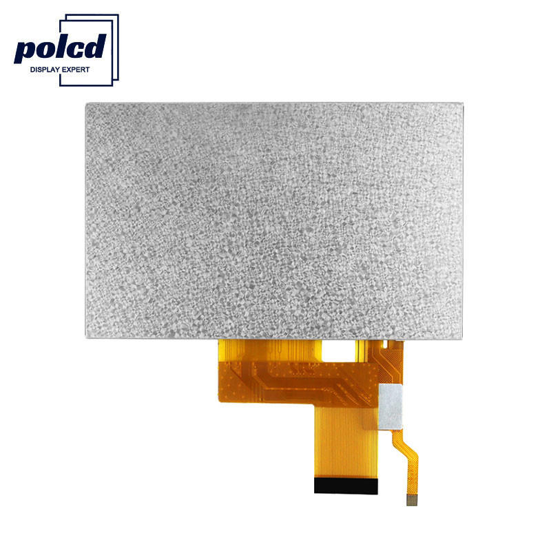 Polcd 300 Nit IPS TFT LCD RGB 24 بت 5 بوصة شاشة LCD لجهاز الكمبيوتر ISO9001