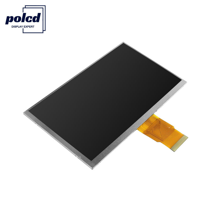 Polcd 300cd / M 7 بوصة 800x480 RGB شاشة عرض LCD عالية السطوع 24 بت الصناعية