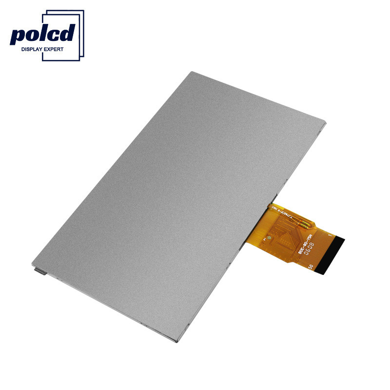 Polcd 300cd / M 7 بوصة 800x480 RGB شاشة عرض LCD عالية السطوع 24 بت الصناعية