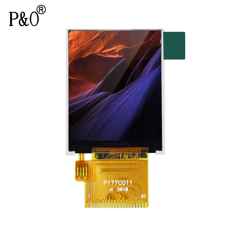 دقة Polcd 128 * 160 1.77 شاشة TFT Lcd ST7735S TFT LCD لأغراض تجارية