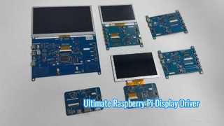 Polcd عالية الجودة Raspberry Pi عرض لوحة تشغيل LCD متعددة الوظائف لشاشة DIY