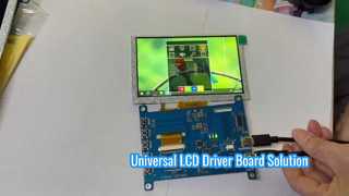Polcd 4.3 5 بوصة لوحة تحكم شاملة في التلفزيون الإل سي دي لوحة للقيادة HDMI USB لوحة تحكم لشاشة TFT LCD