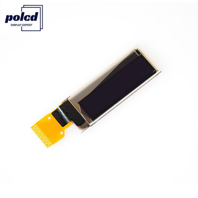 Pmoled I2C أبيض أزرق أحادي اللون Oled Module Polcd 0.91 بوصة دقة 128 × 32