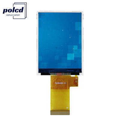 وحدة LCD عالية الدقة 480x640 TFT من Polcd 2.8 بوصة مع واجهة SPI RGB CTP
