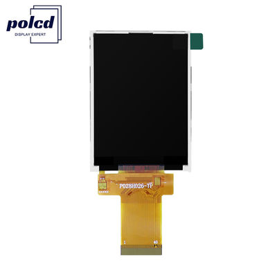 شاشة Polcd 12 0'CLOCK 240x320 2.8 بوصة Ili9341v 16 بت TFT تعمل باللمس