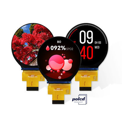 Polcd 2.1 بوصة IPS شاشة LCD مستديرة صغيرة 480 * 480 واجهة Mipi ST7701S الدائرة الدائرية TFT موديل العرض