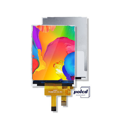 Polcd شاشة LCD صغيرة 2.8'' 240x320 IPS الصناعية شاشة ملونة كاملة عرض 2.8 بوصة متوازية منفذ TFT شاشة LCD