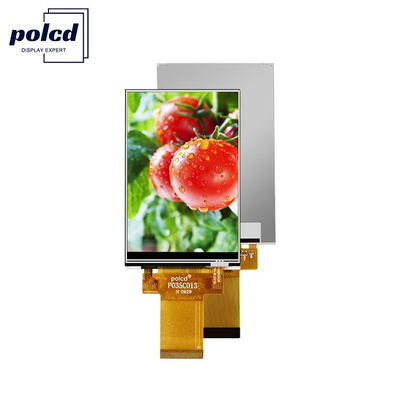 Polcd 3.5 بوصة واجهة MCU SPI ILI9488 شاشة TFT LCD مع لوحة لمس مقاومة 320 * 480 3.5 
