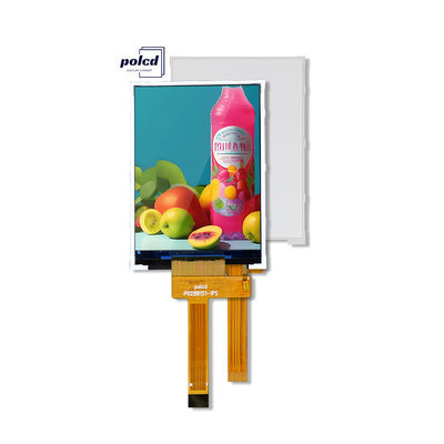 Polcd المصنع 2.8 بوصة مصفوفة 240x320 شاشة TFT 20 دبوس FPC LCM ST7789 وحدات LCD