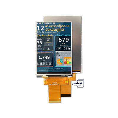 Polcd 3.95 بوصة 4 