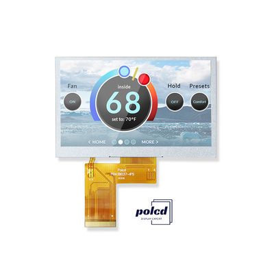 Polcd 4.3 بوصة TFT LCD Module 480x272 NV3041A محرك IC 20pin IPS عرض عريض TFT LCD