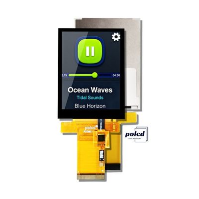 Polcd Tft RGB 2.8 بوصة وحدة تحكم صناعية لوحة عرض ملونة شاشة لمسة سعة وحدة IPS LCD