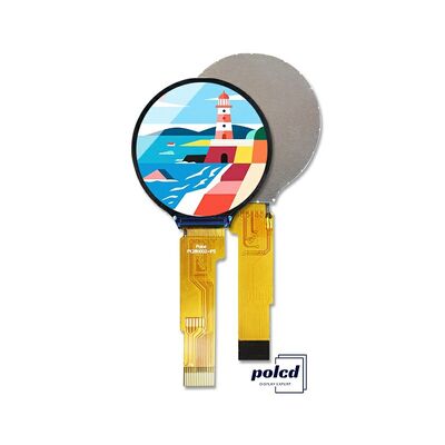 Polcd مستديرة 240*240 1.28 1.3 بوصة لمسة Tft شاشة LCD شاشة SPI واجهة GC9A01