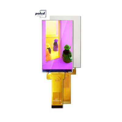 Polcd 480 * 800 لوحة LCD ذات دقة 4 بوصة واجهة RGB ST7701S IC وحدة عرض TFT LCD قابلة للتخصيص